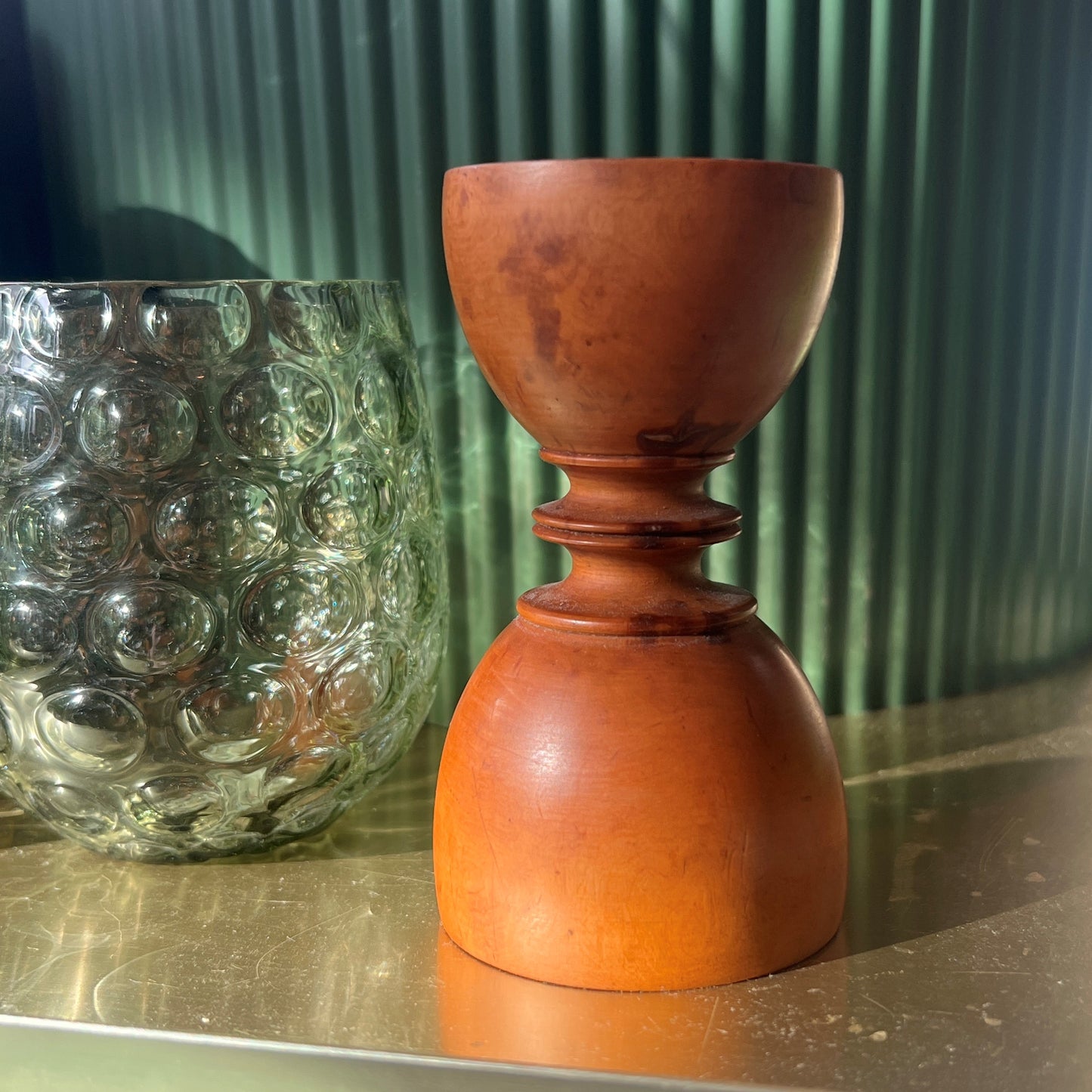 Vintage Wood Jigger