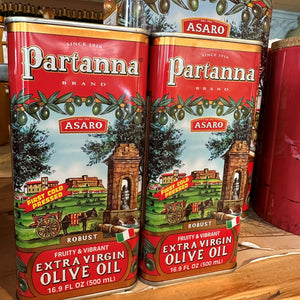 Partanna Small Extra Virgin Olive Oil Tin