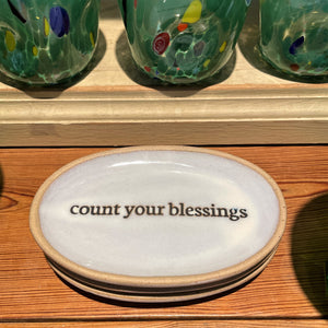 Count Your Blessings Dish