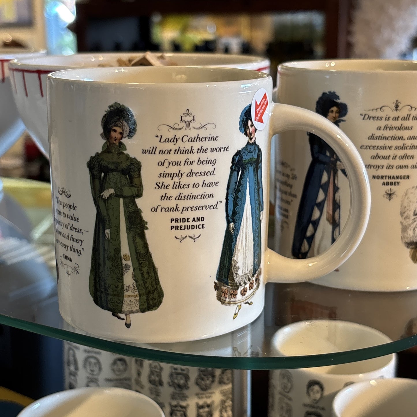 Jane Austen Heat Mug