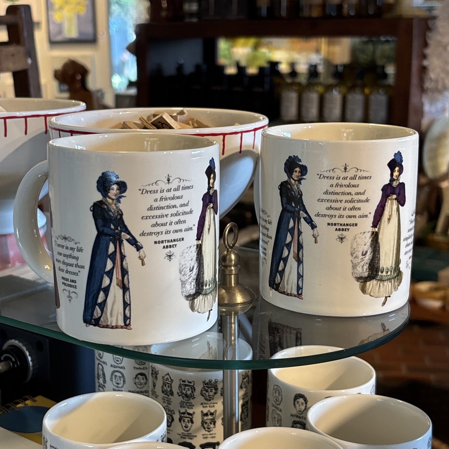 Jane Austen Heat Mug