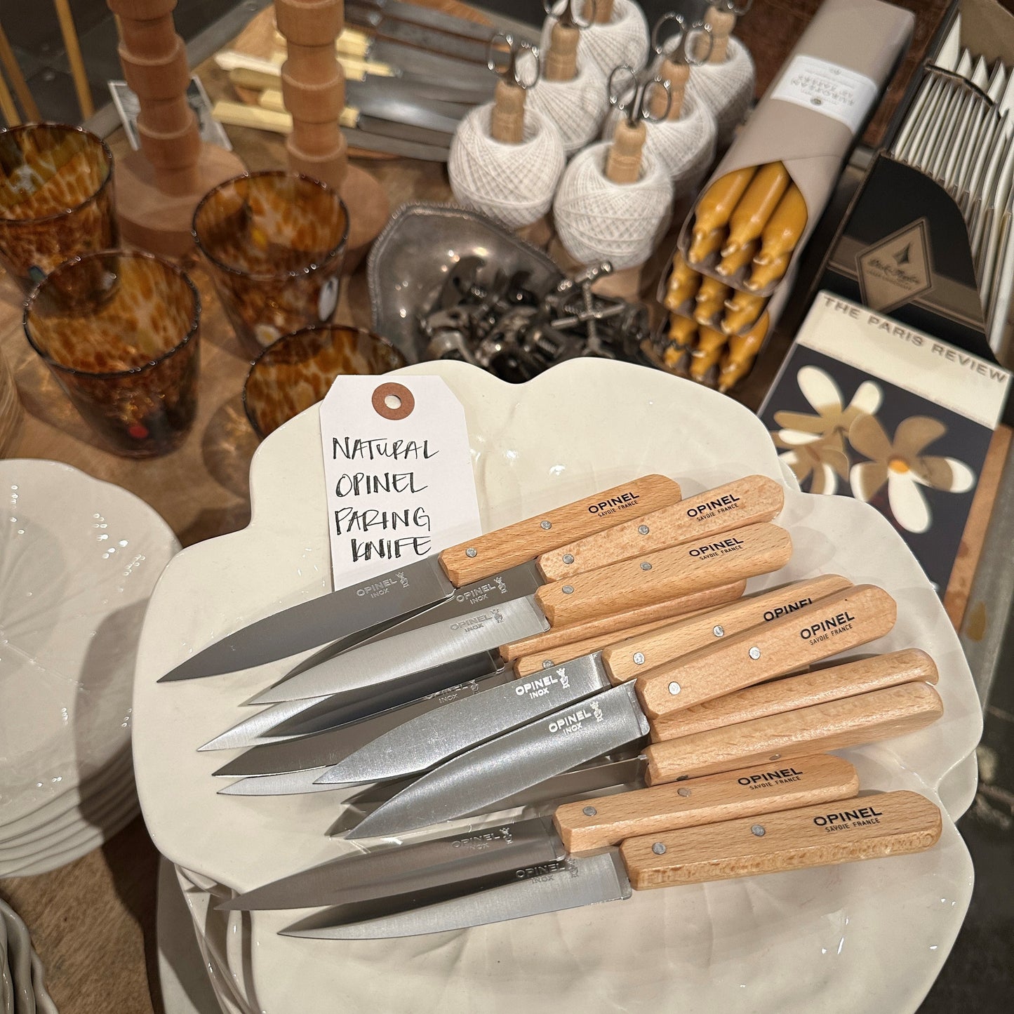 Natural Opinel Paring Knife