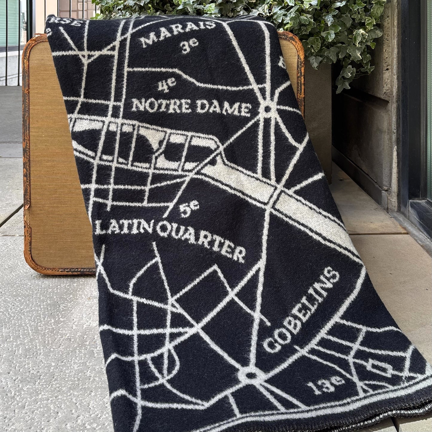 Paris Wool Throw
