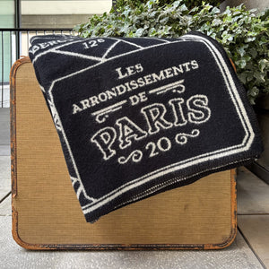 Paris Wool Throw