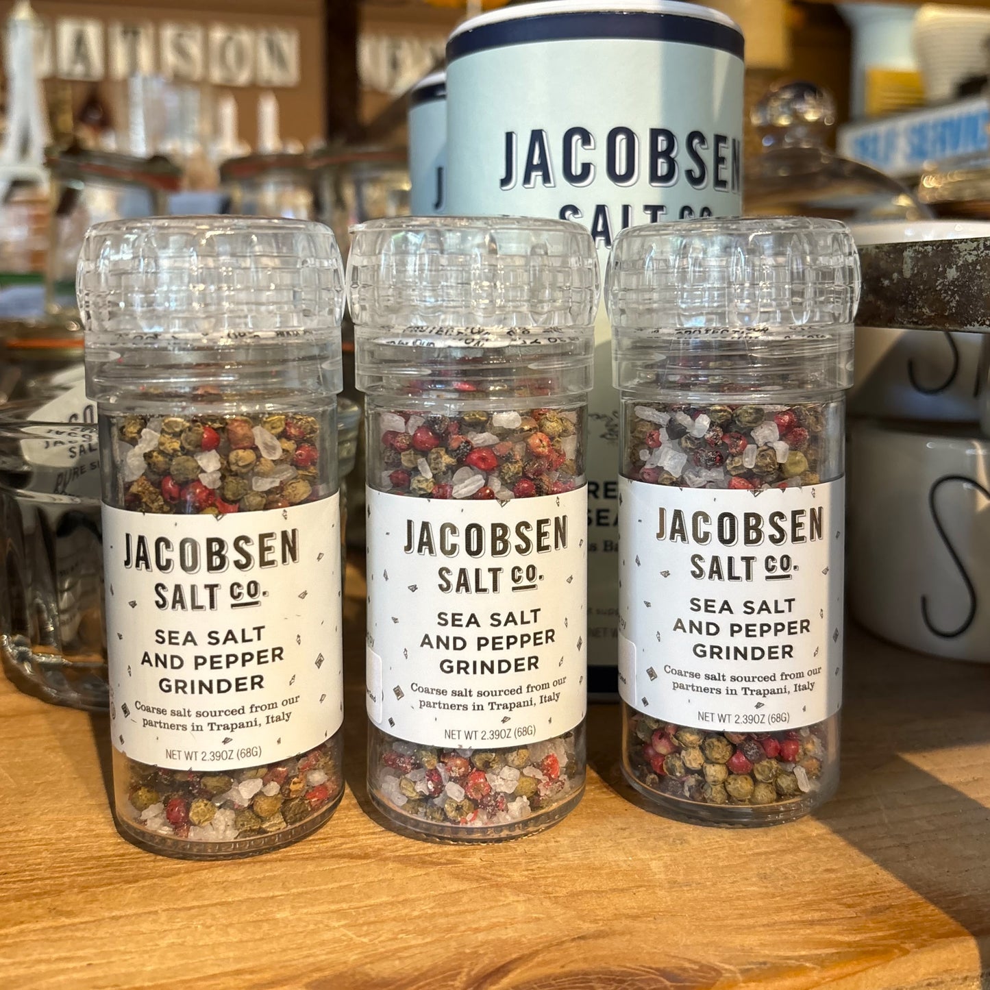 Sea Salt & Pepper Grinder