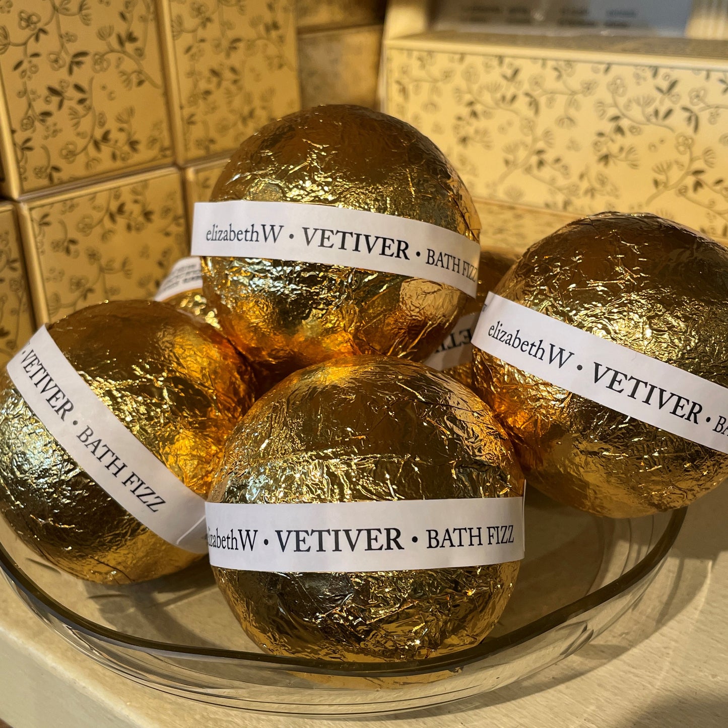 Vetiver Bath Fizz Ball