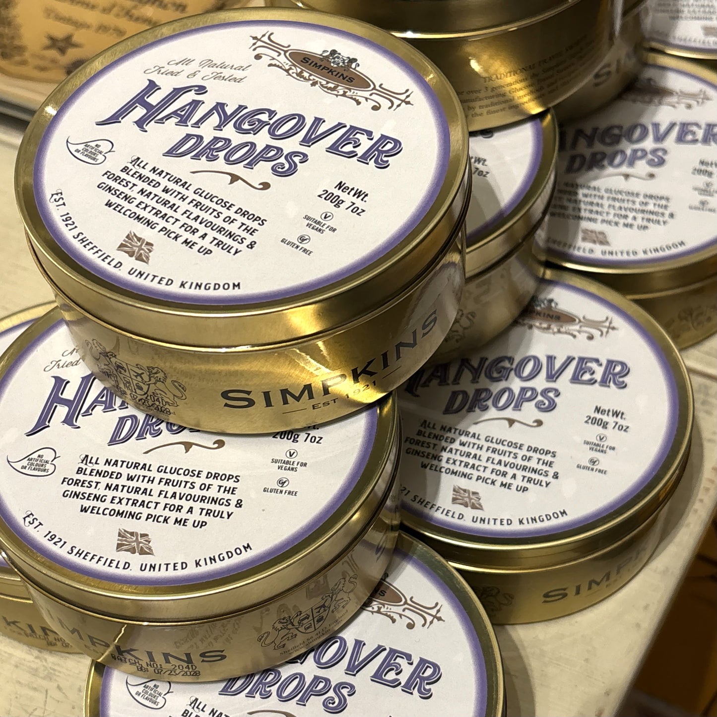 All Natural Hangover Drops
