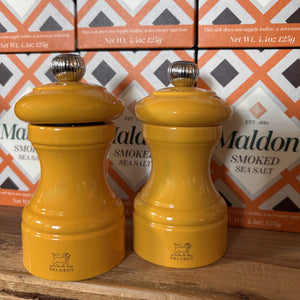 Saffron Yellow Salt Grinder, 4"