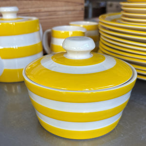 Cornishware Yellow Butter Dish