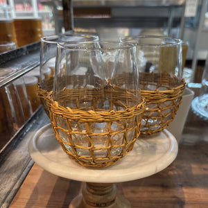 Rattan Wrap Tumbler