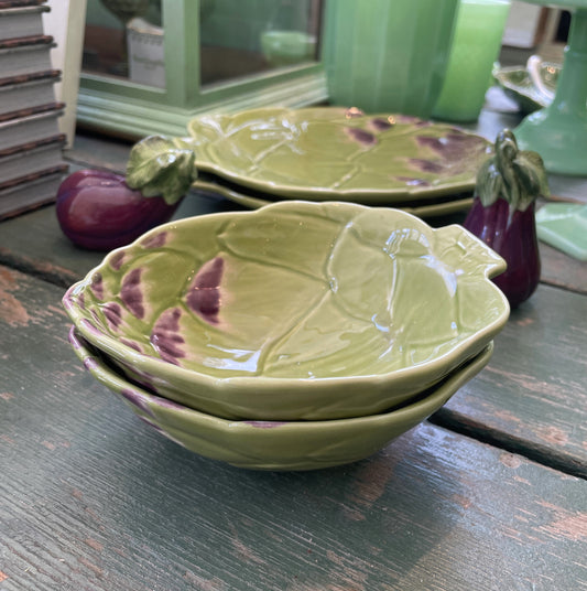 Small Green Artichoke Bowl