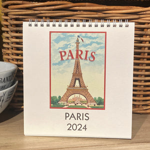Paris 2024 Desk Cal