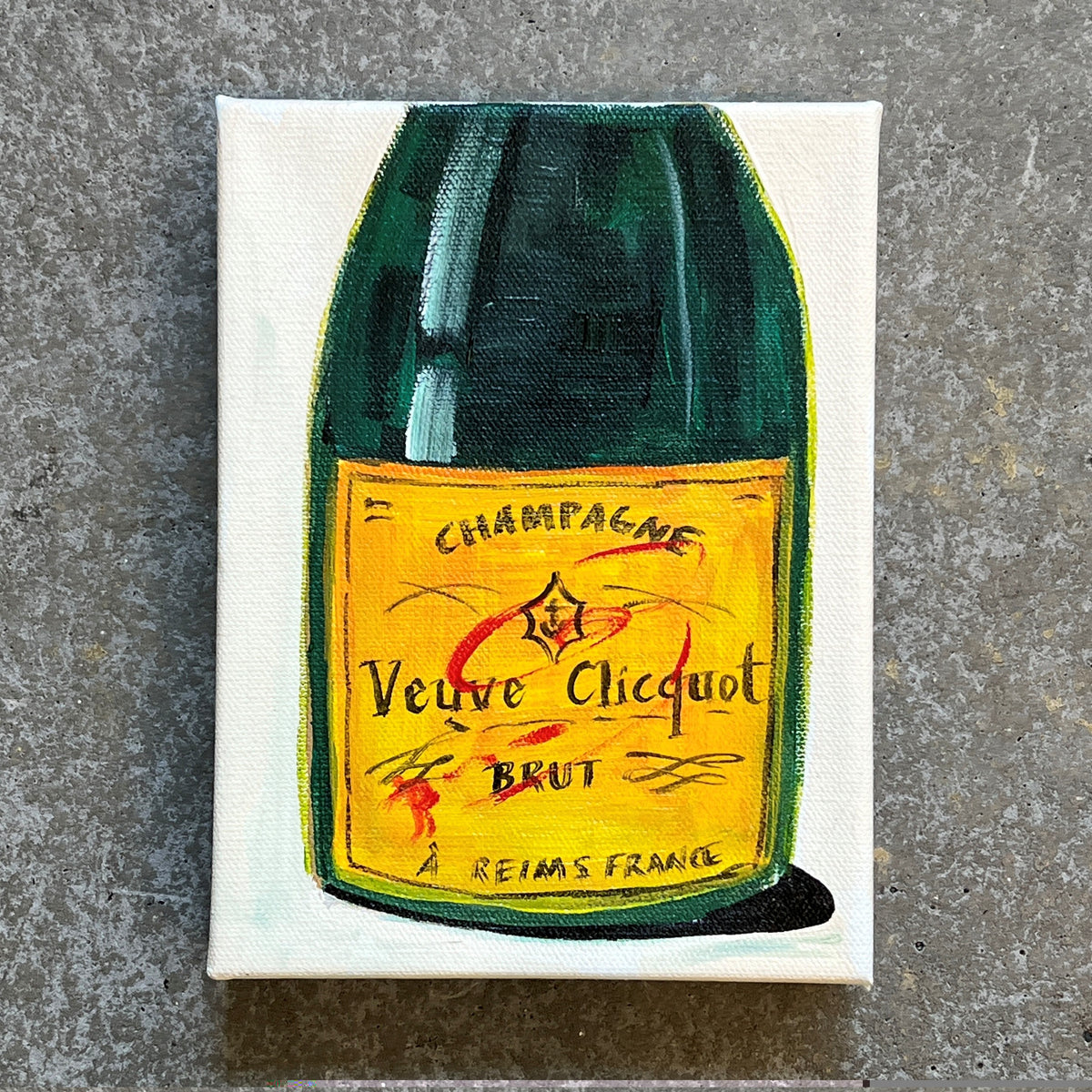Veuve Bottle by Mindy Carpenter