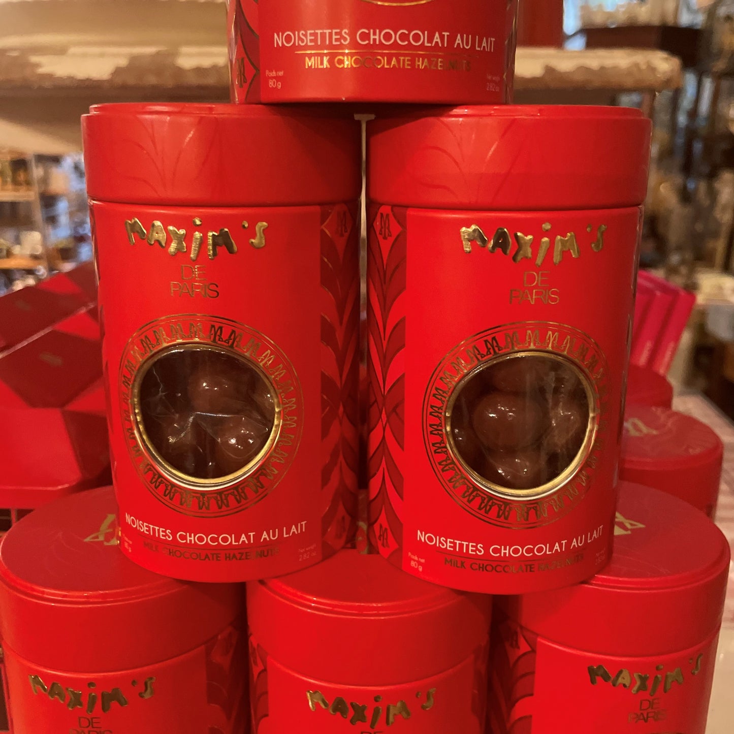 Maxims Milk Chocolate with Hazelnuts