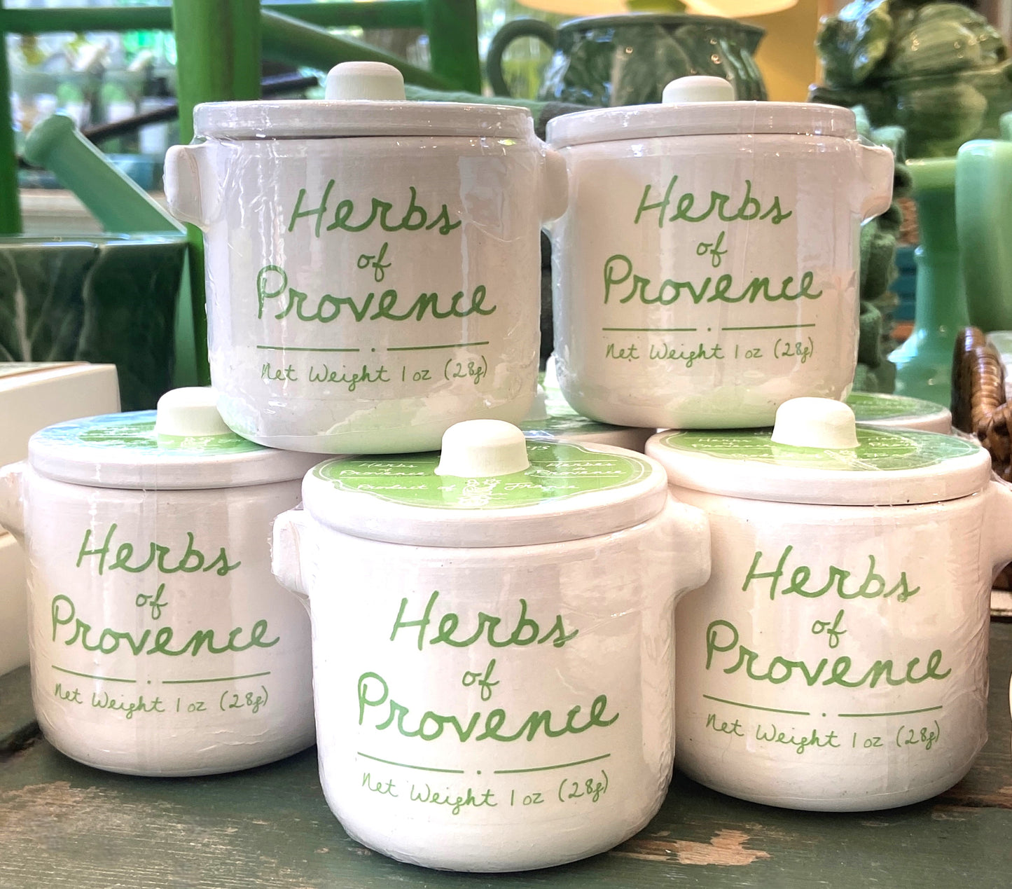 Provence Herbs in Crock