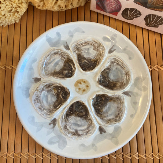 Vintage Oyster Plate Medium