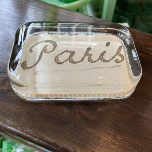 Paris Dotted Edge Paperweight