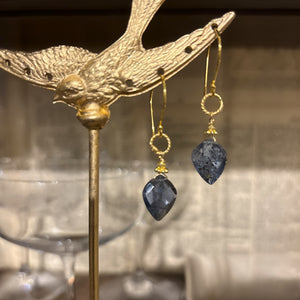 Kyanite Arrowhead Earrings