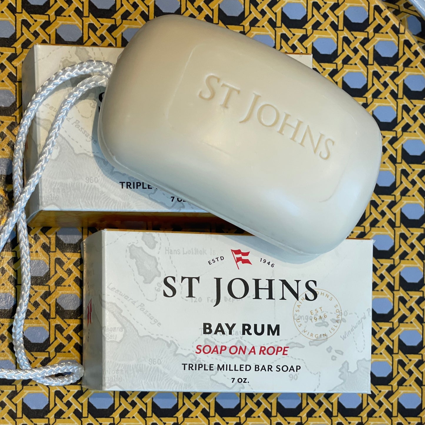 Bay Rum Soap on a Rope