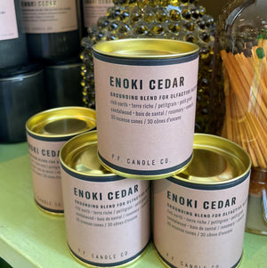 Enoki Cedar Incense Cones