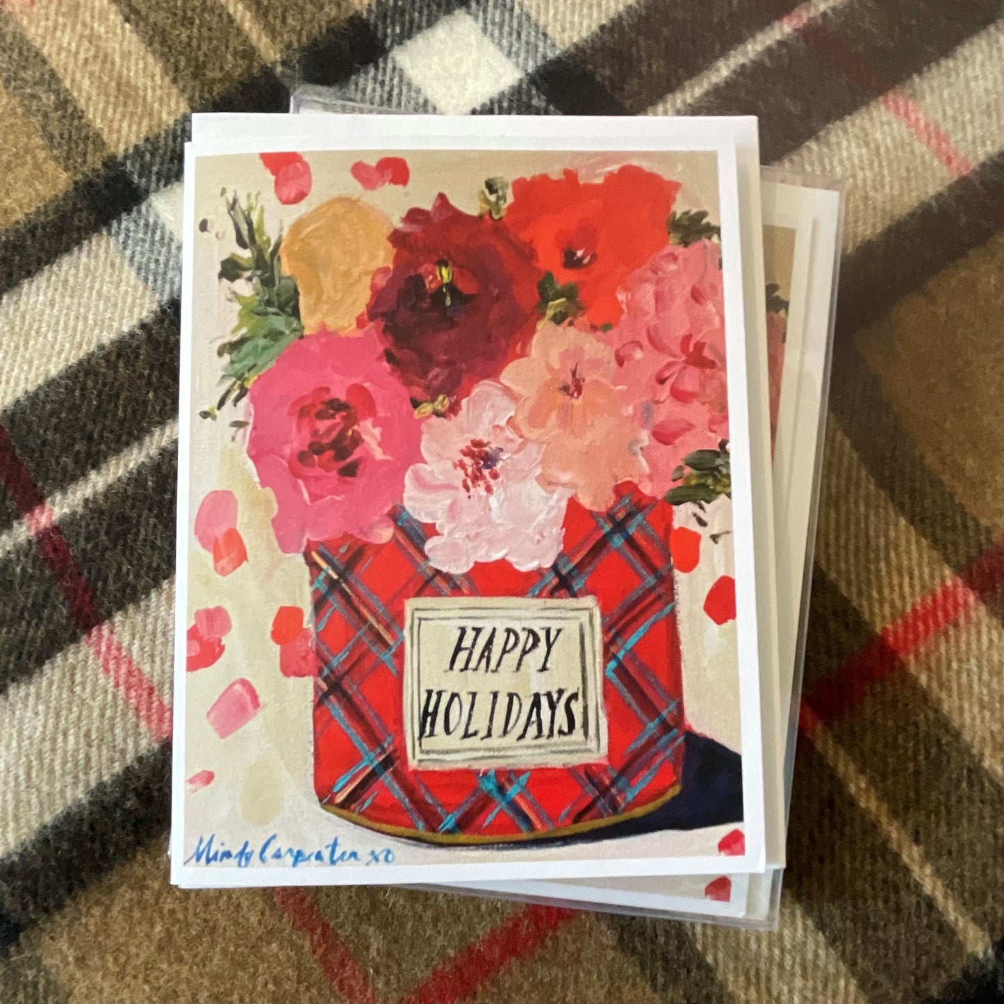 Holiday Tartan Boxed Cards