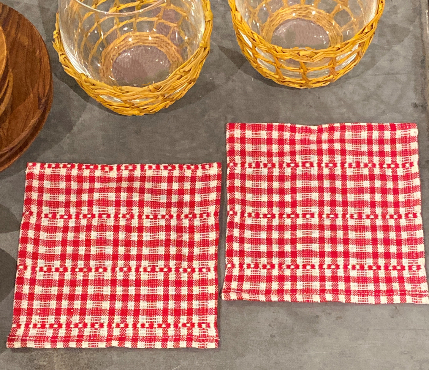 Soho Red Cocktail Napkins