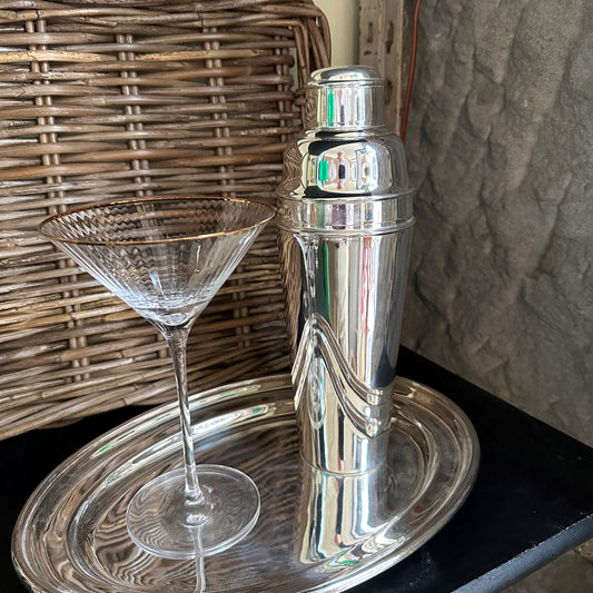 Vintage Hotel Silver Cocktail Shaker Mappin & Webb