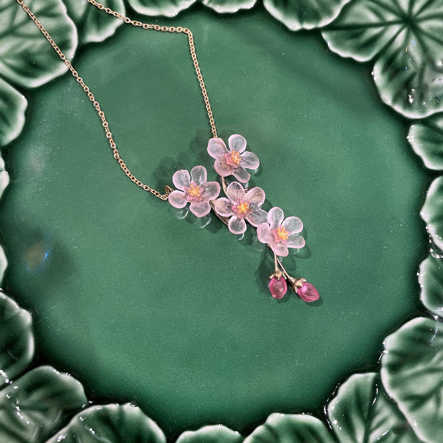 Peach Blossom Necklace