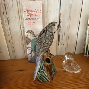 Budgerigar Bud Vase Purple