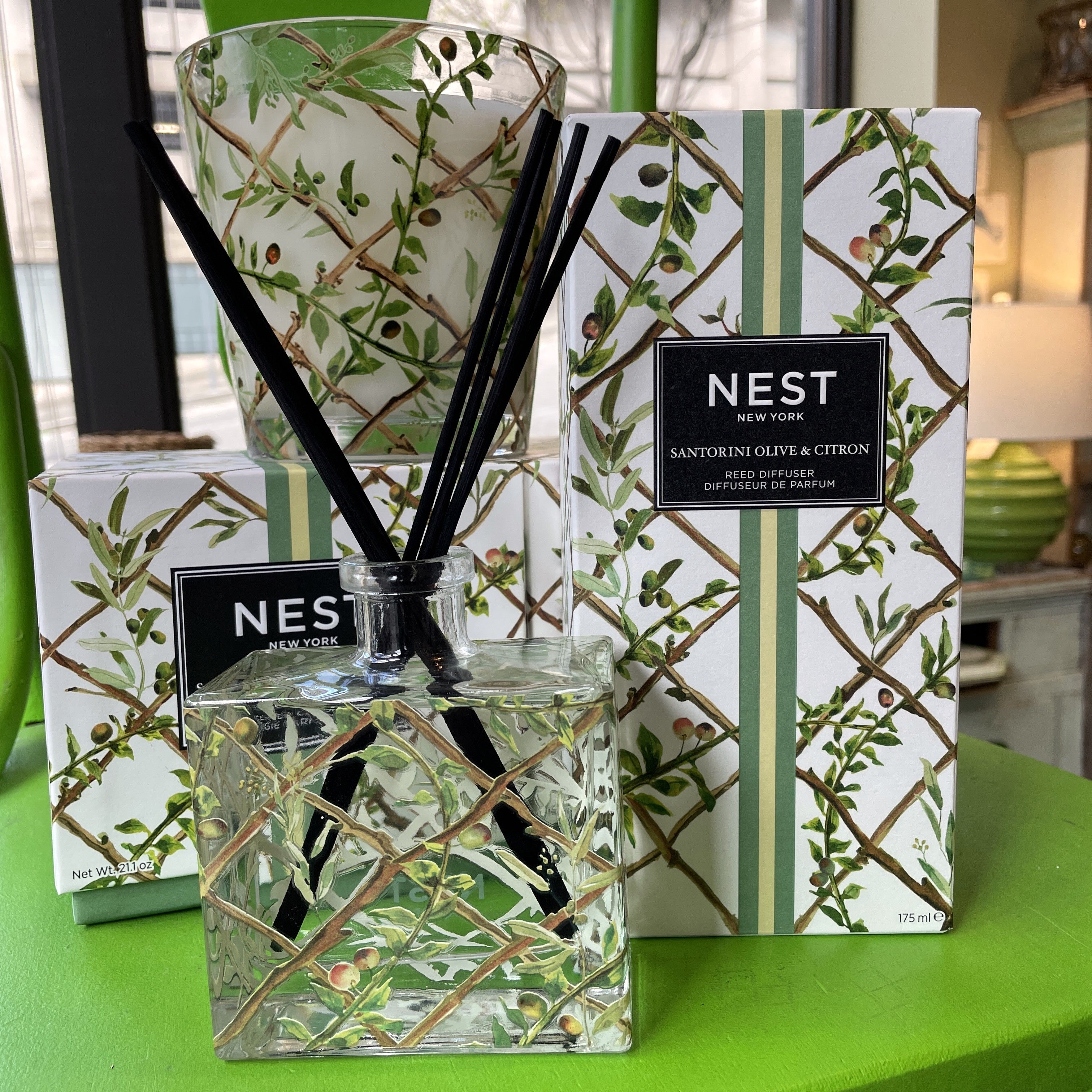 Santorini Olive & Citron Diffuser – Watson Kennedy