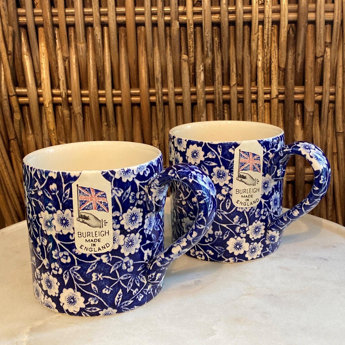 Blue Calico 1/2 Pint Mug