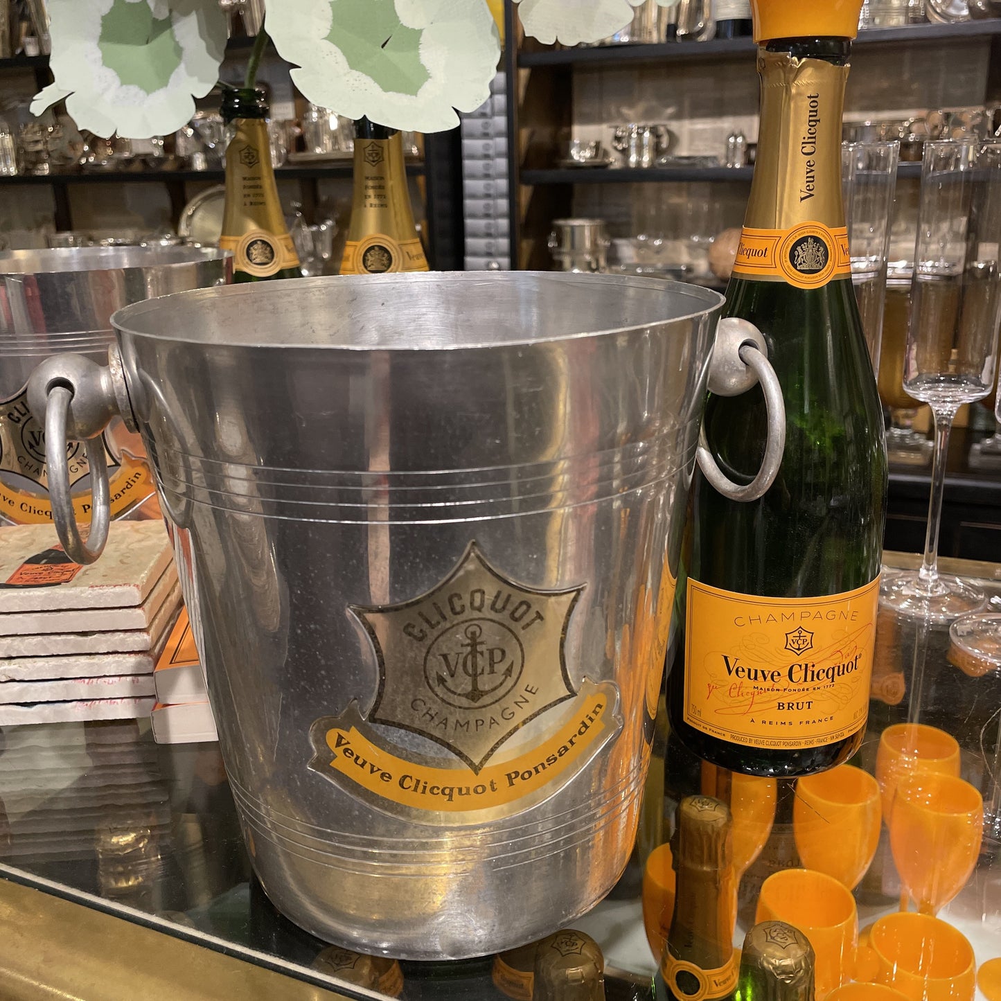 Vintage Veuve Champagne Ice Bucket Watson Kennedy