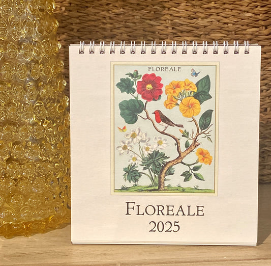 Floreale 2025 Desk Calendar