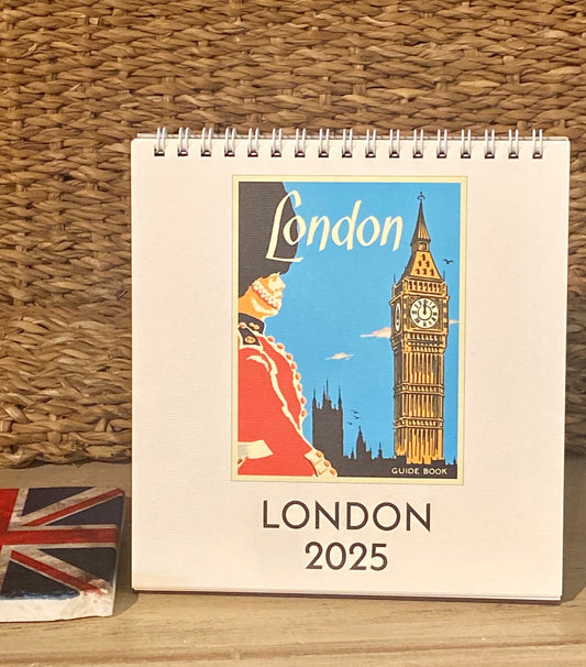 London 2025 Desk Calendar