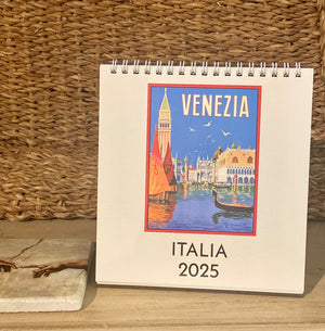 Italia 2025 Desk Calendar