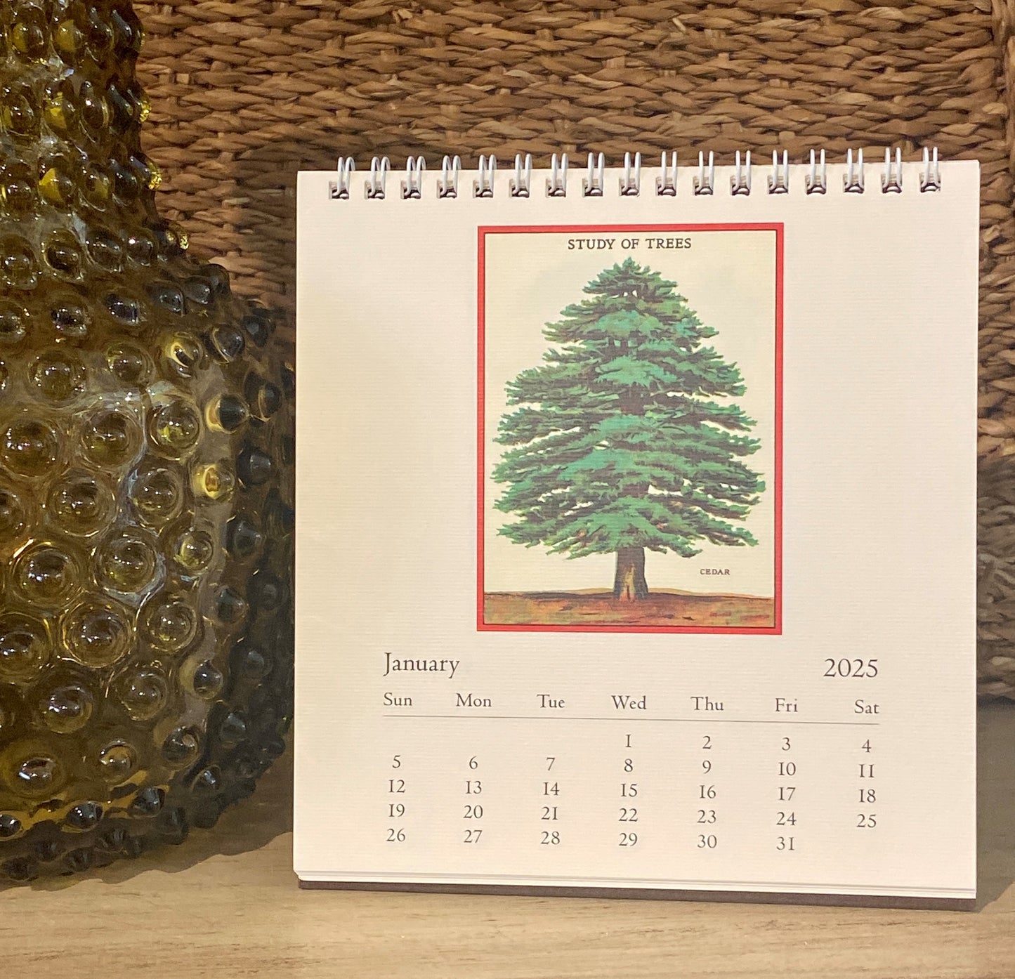 Arboretum 2025 Desk Calendar