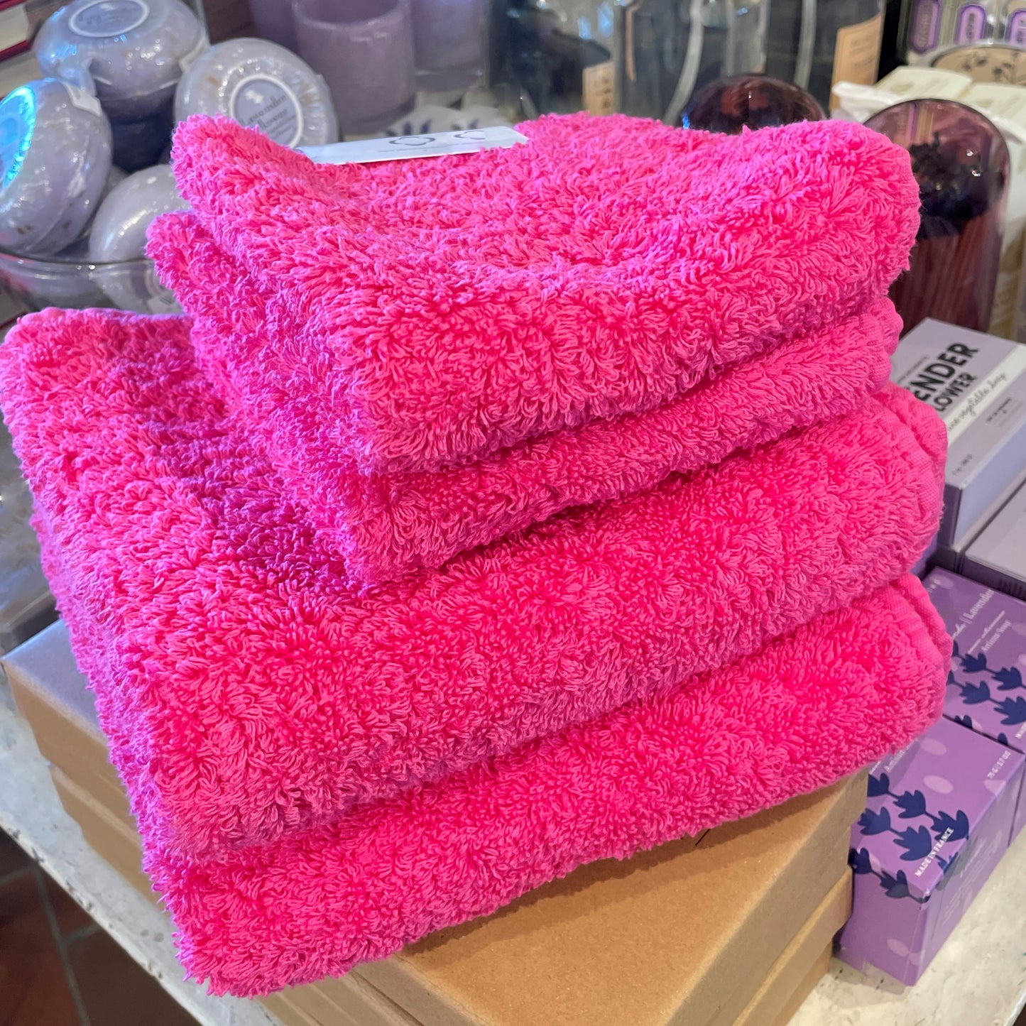 Hot Pink Hand Towel