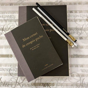 Black Rough Notebook, 5x7