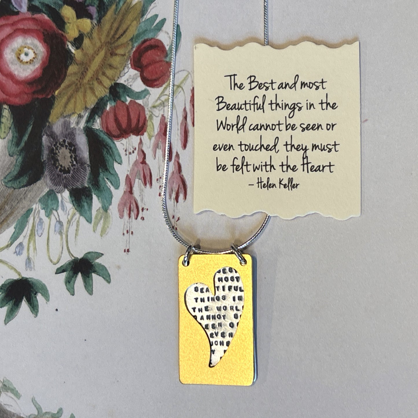 Helen Keller Necklace