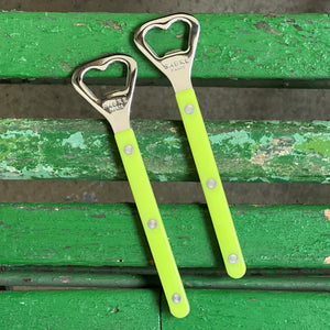 Bistro Bottle Opener, Lime Green