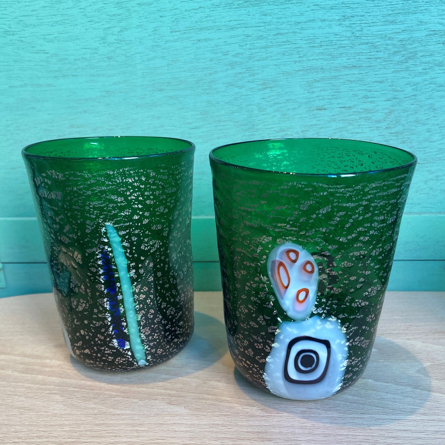 Green Murano Tumbler