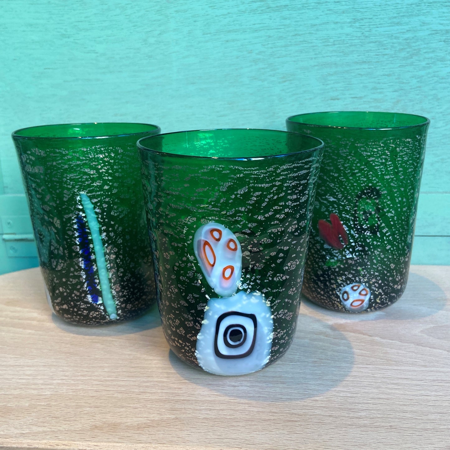 Green Murano Tumbler