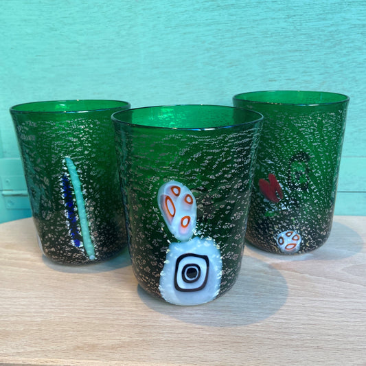 Green Murano Glass