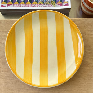 Lido Yellow Dessert Plate