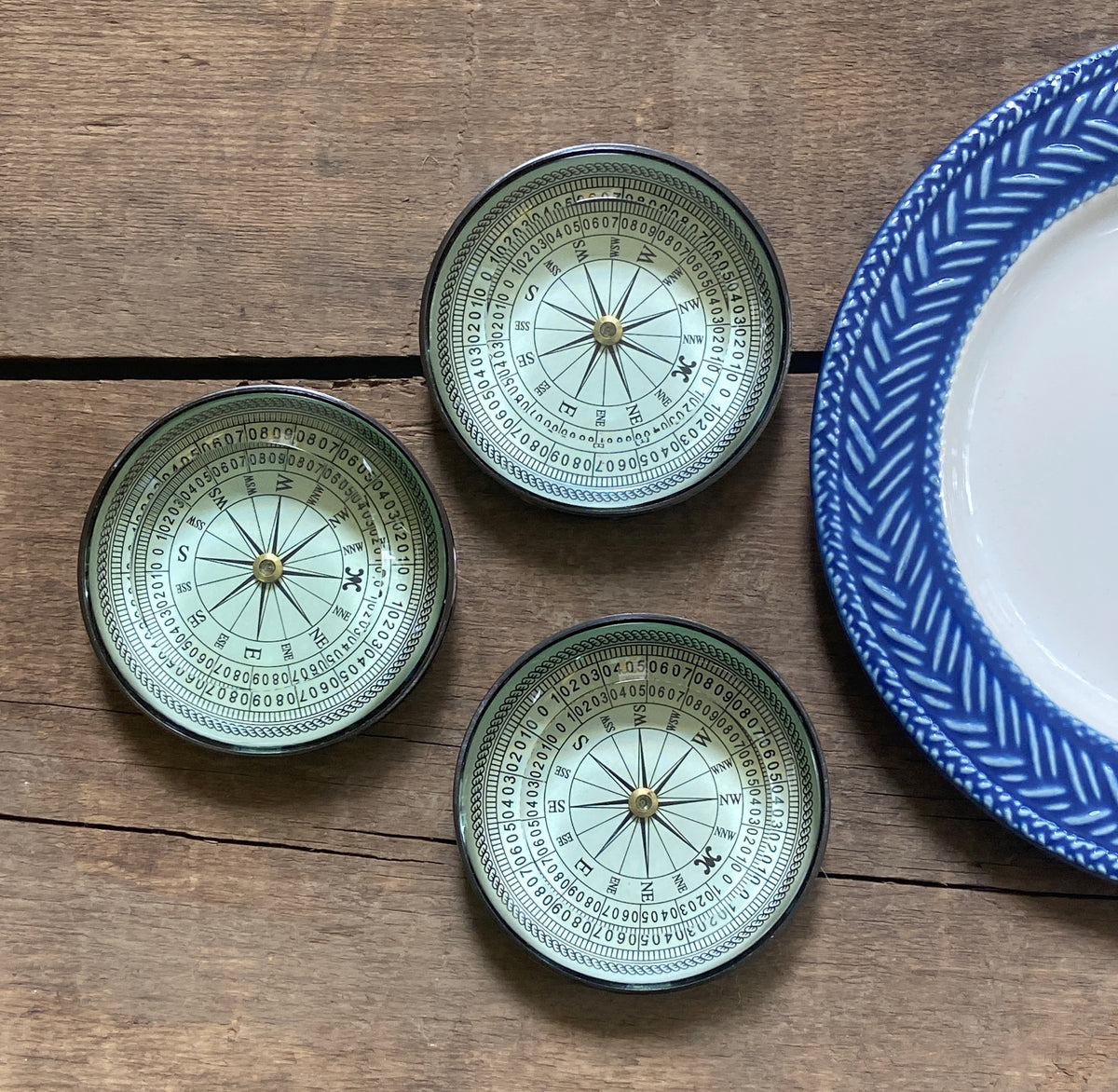 Compass Glass Paper Weight – Watson Kennedy
