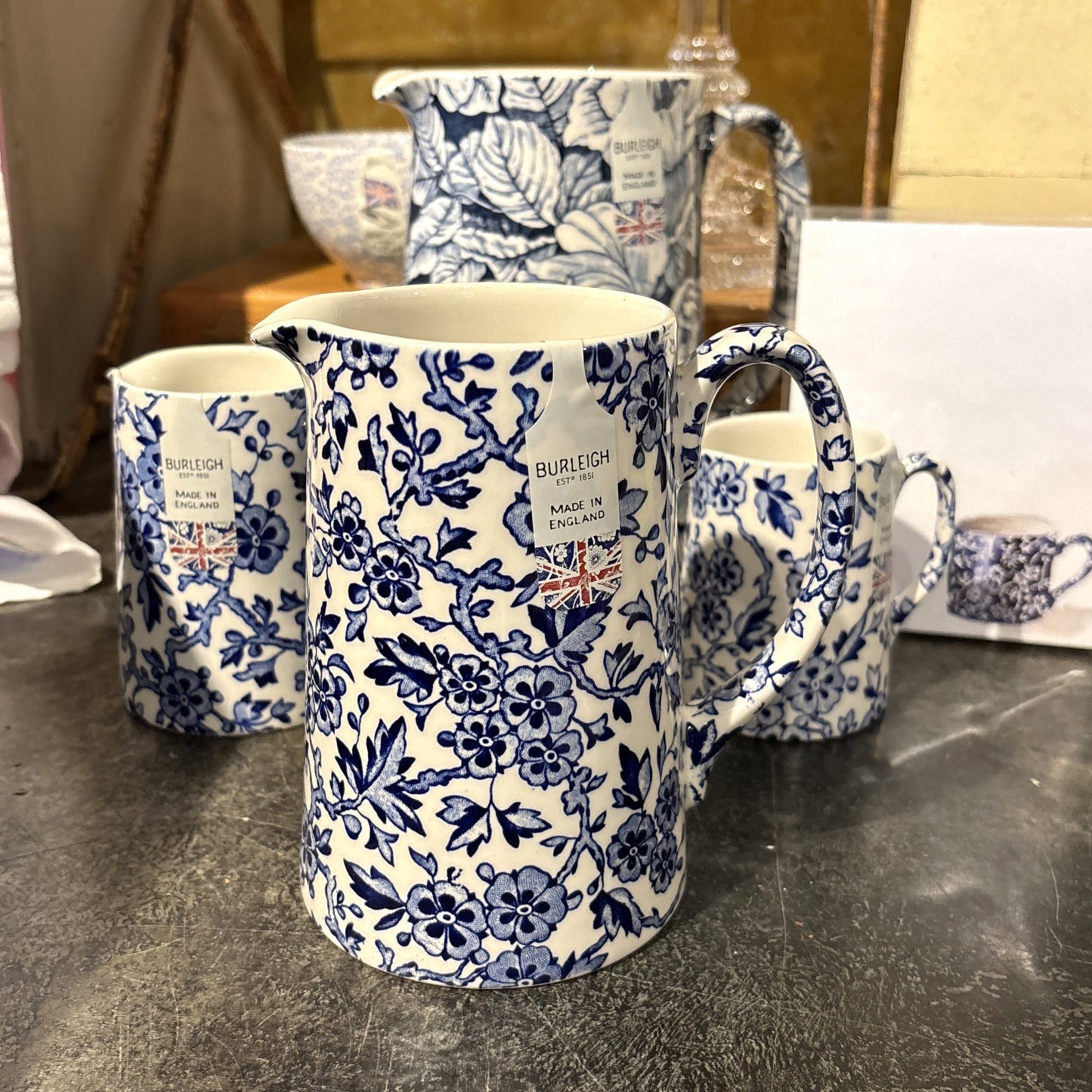 Blue Arden Medium Tankard Jug