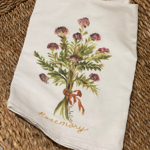 Rosemary Flour Sack Towel