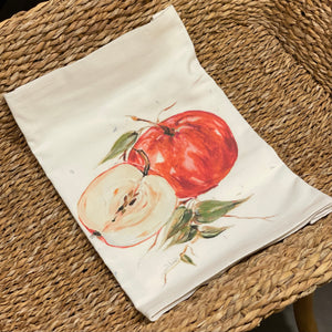 Red Apple Flour Sack Towel