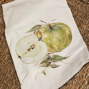 Green Apple Flour Sack Towel