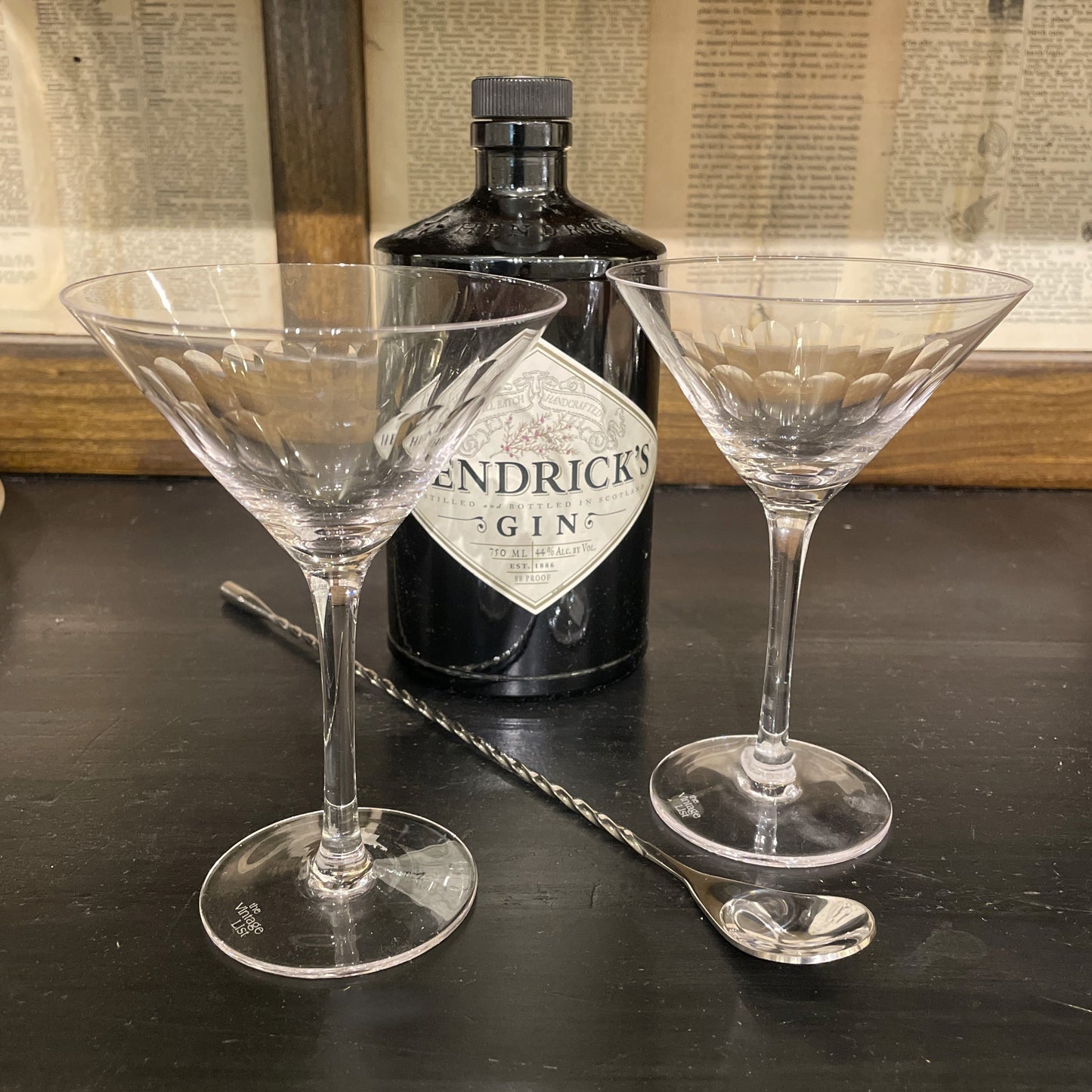 Lens Martini Glass